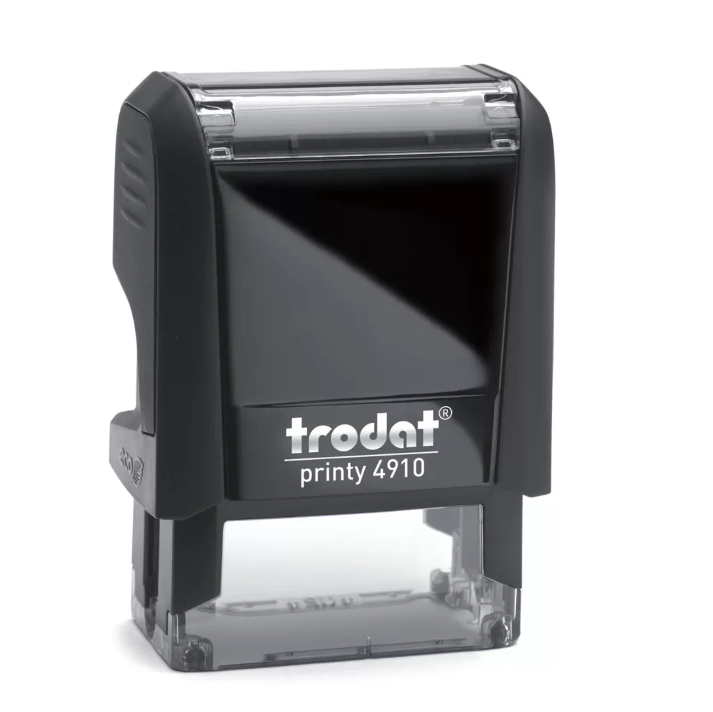 Self Inking One Word Stamp 4910 - 26mm x 9mm - Premier Seals